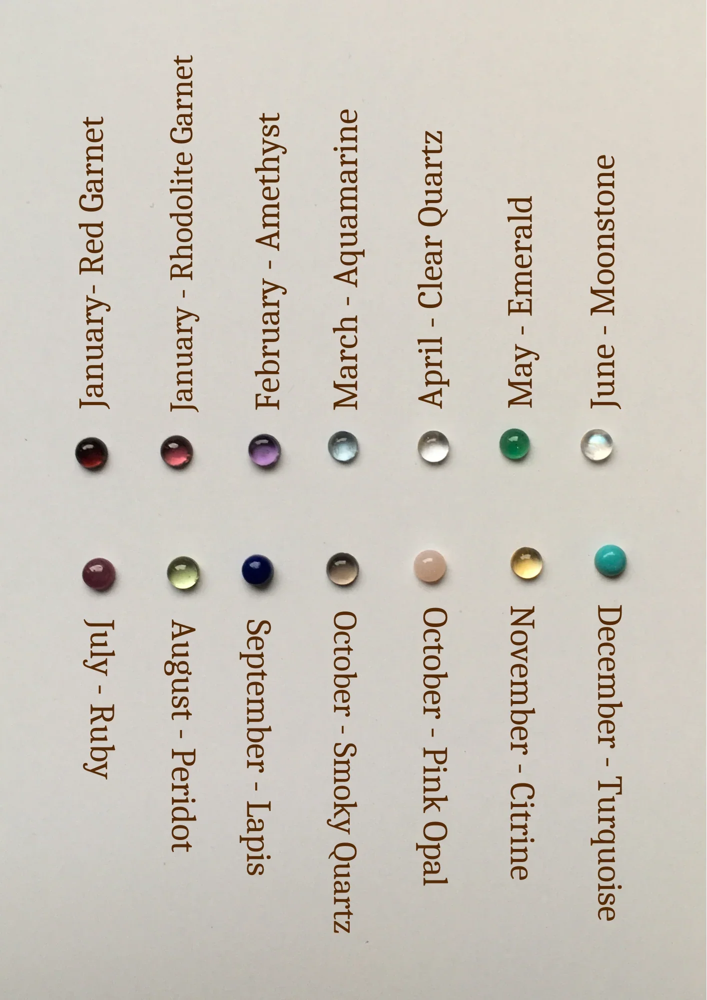Special date gemstone cuff bangle