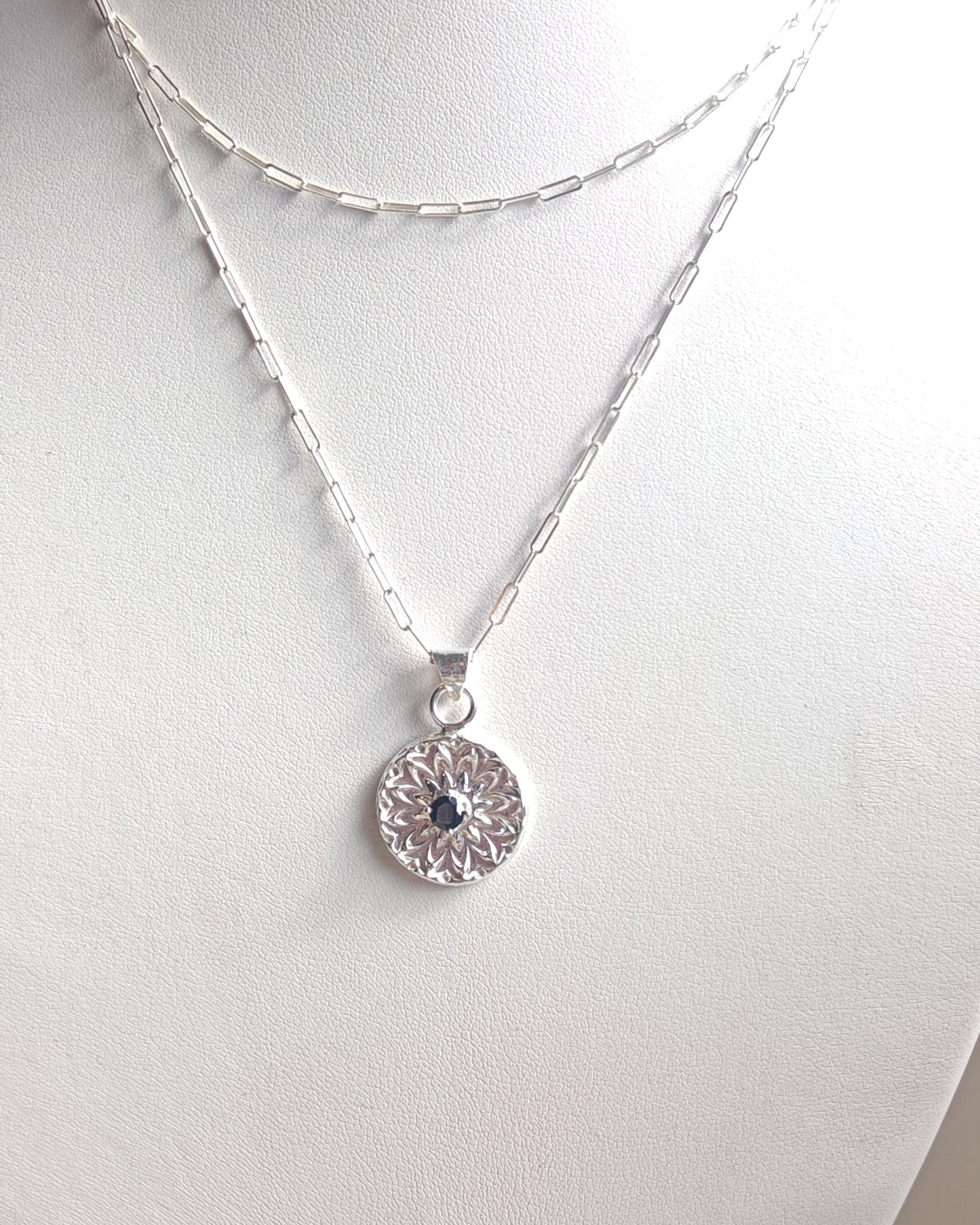 Double chain Aurora necklace