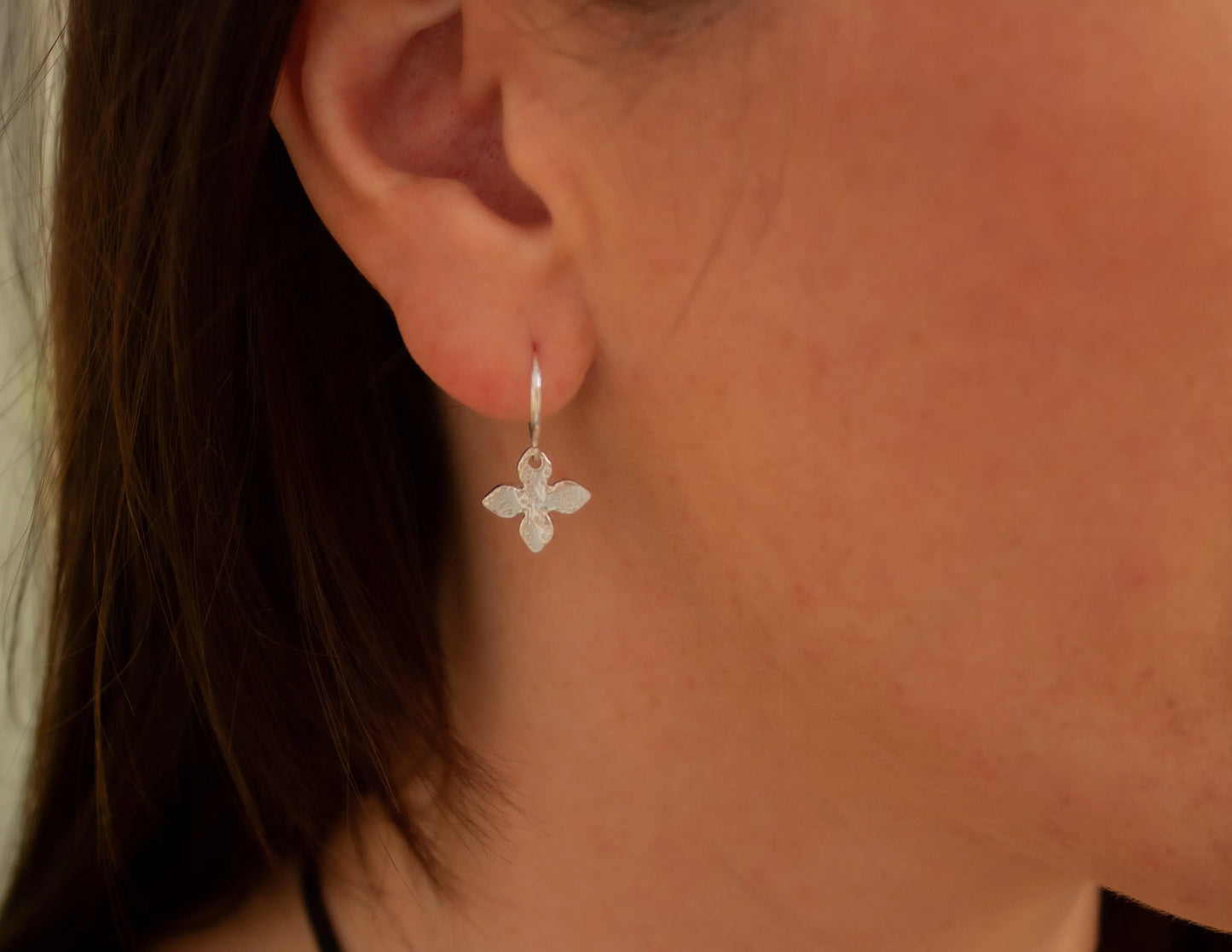 Trinity classic / low gemstone earrings - BlossomJewellery