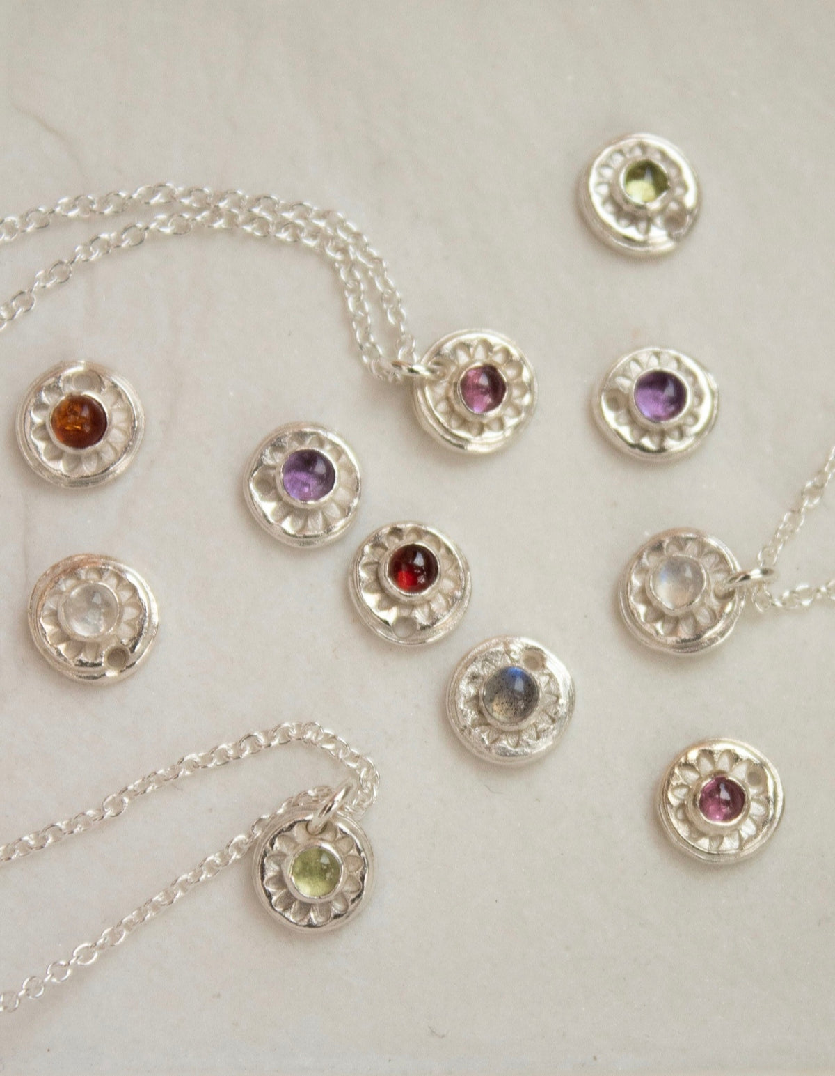Birthstone jewellery