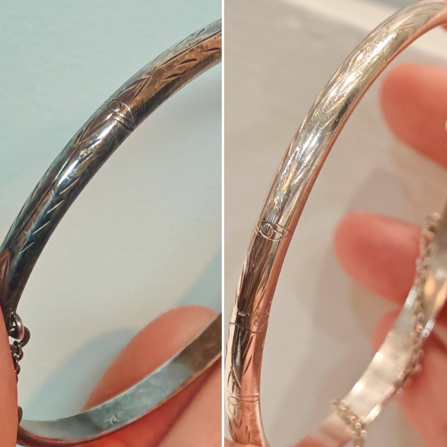 Polishing and cleaning jewellery (sterling silver)