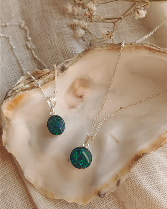 The crushed opal - The match maker necklace.