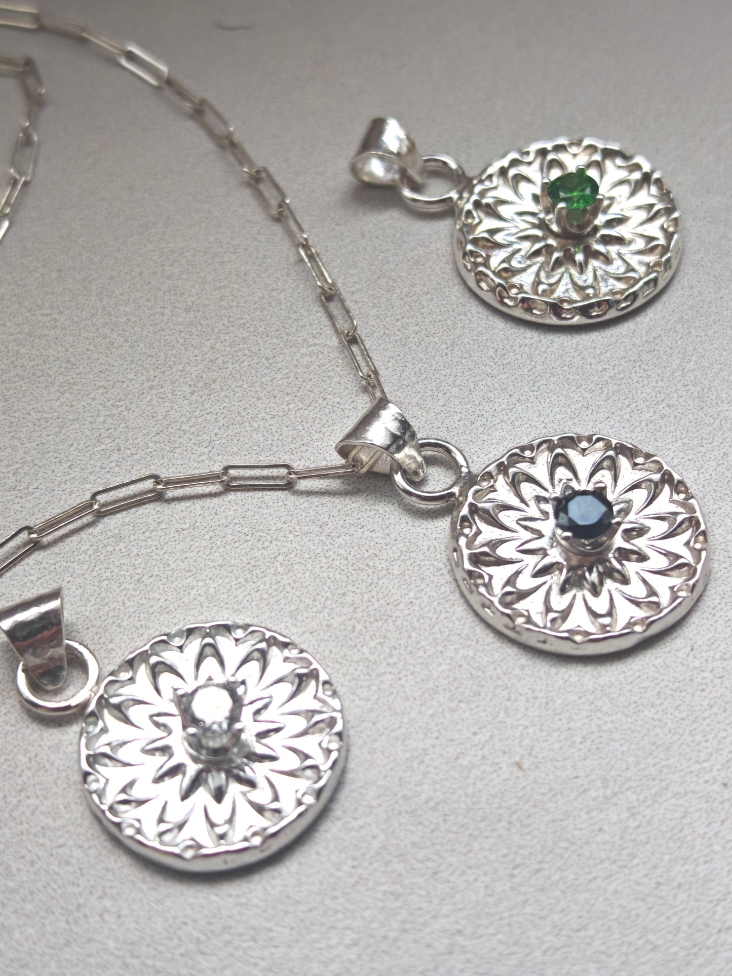 Double chain Aurora necklace