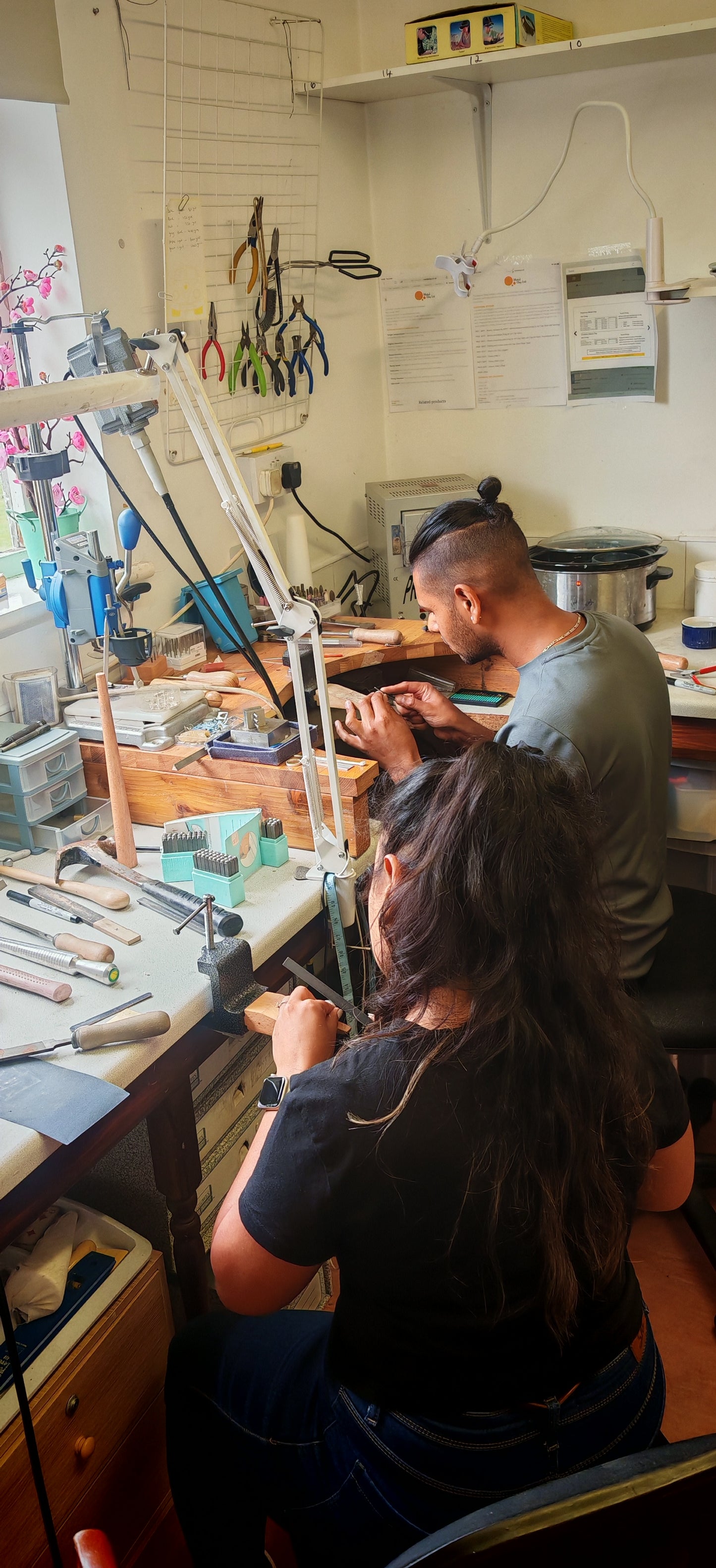 Jewellery Experience: Ring making workshop for one or two people.