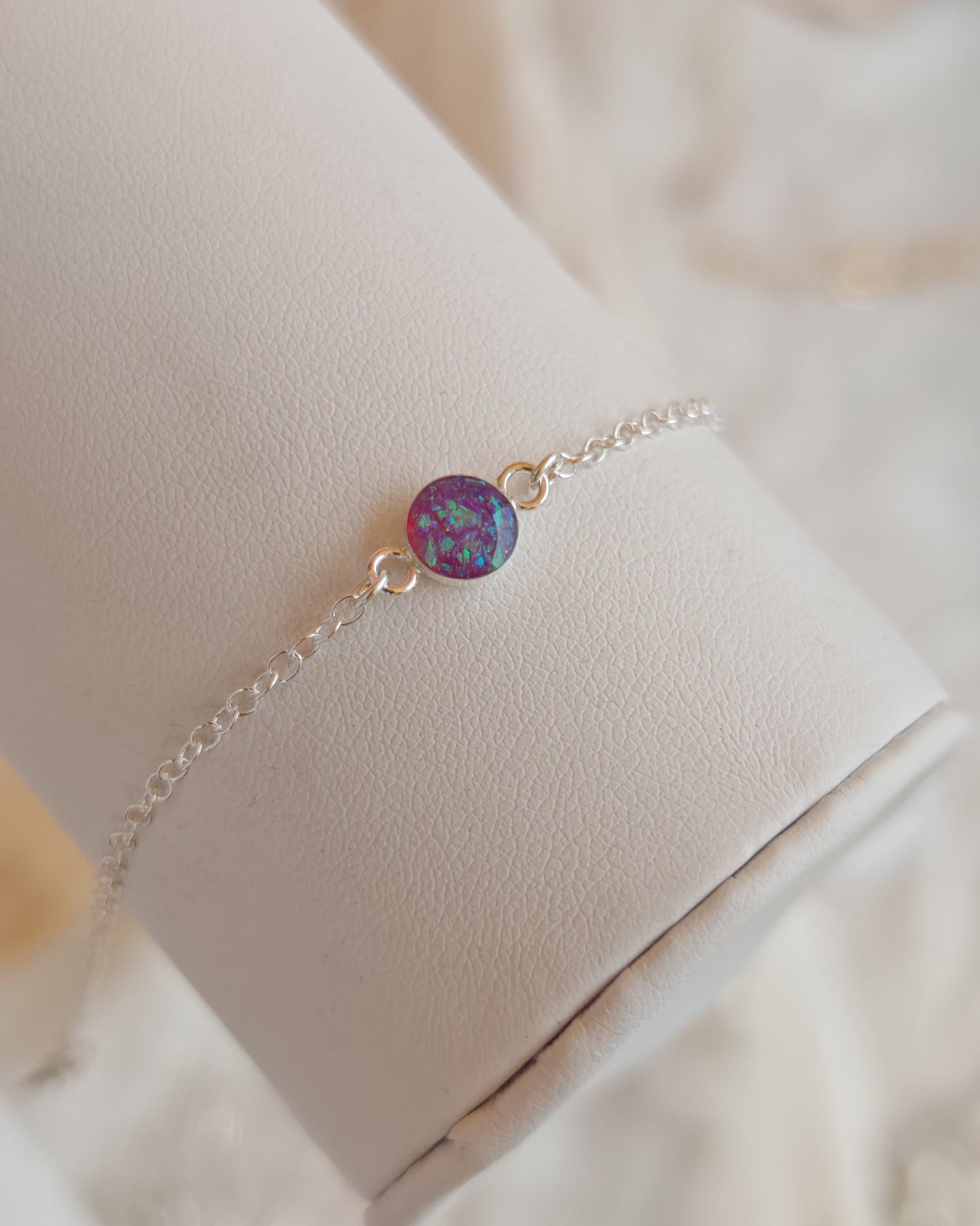 Crushed opal bracelets