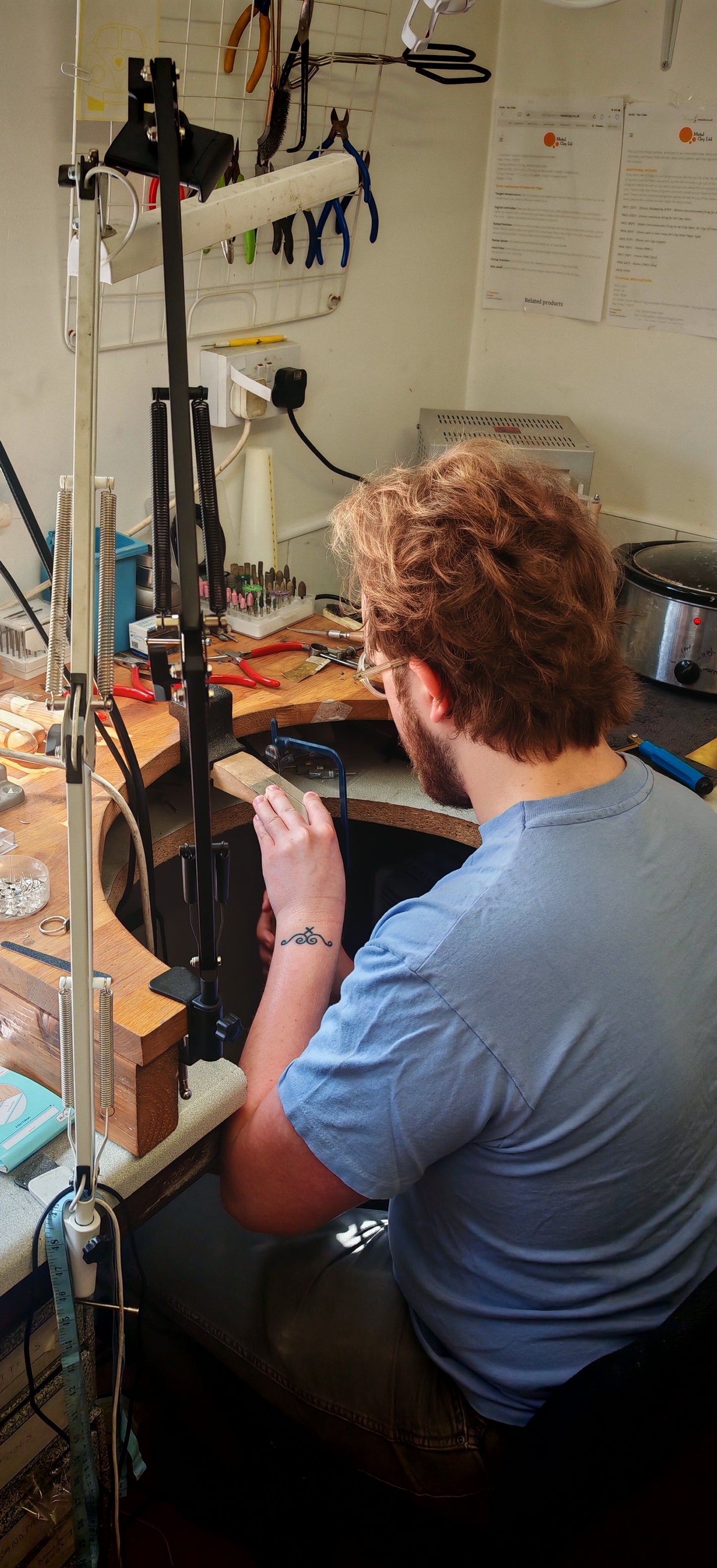 Jewellery Experience: Ring making workshop for one or two people.