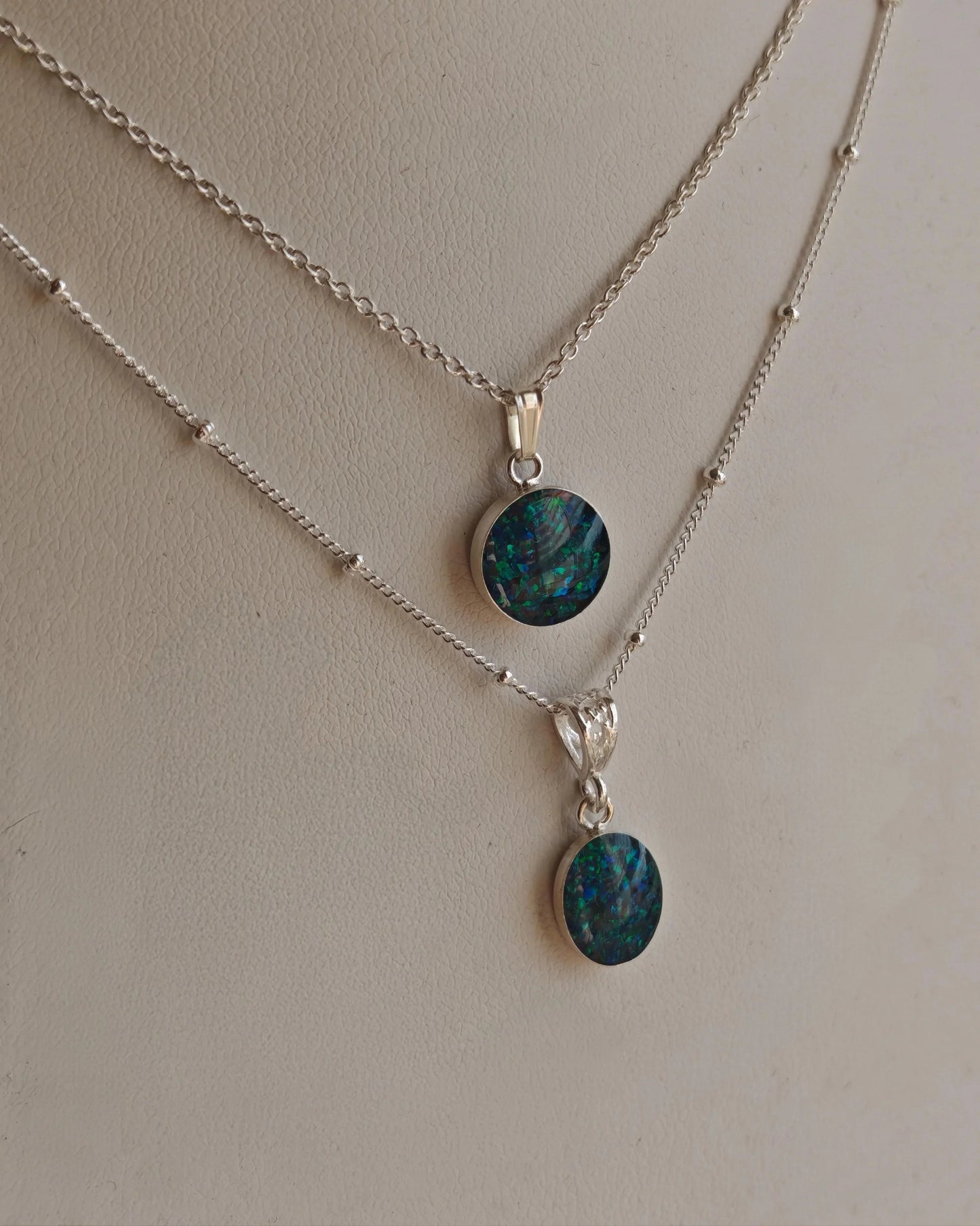 The crushed opal - The match maker necklace.