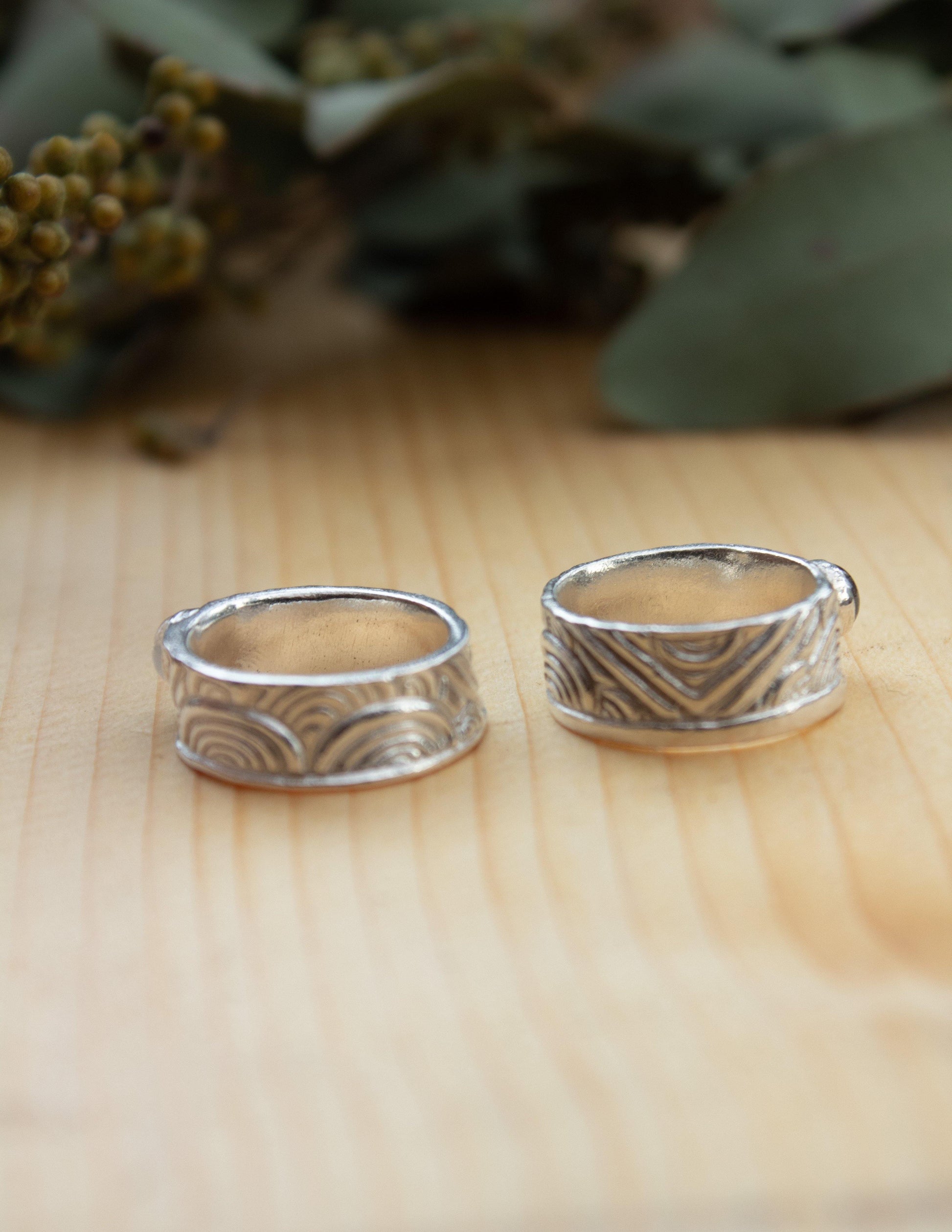 Ougi Labradorite chunky ring - BlossomJewellery